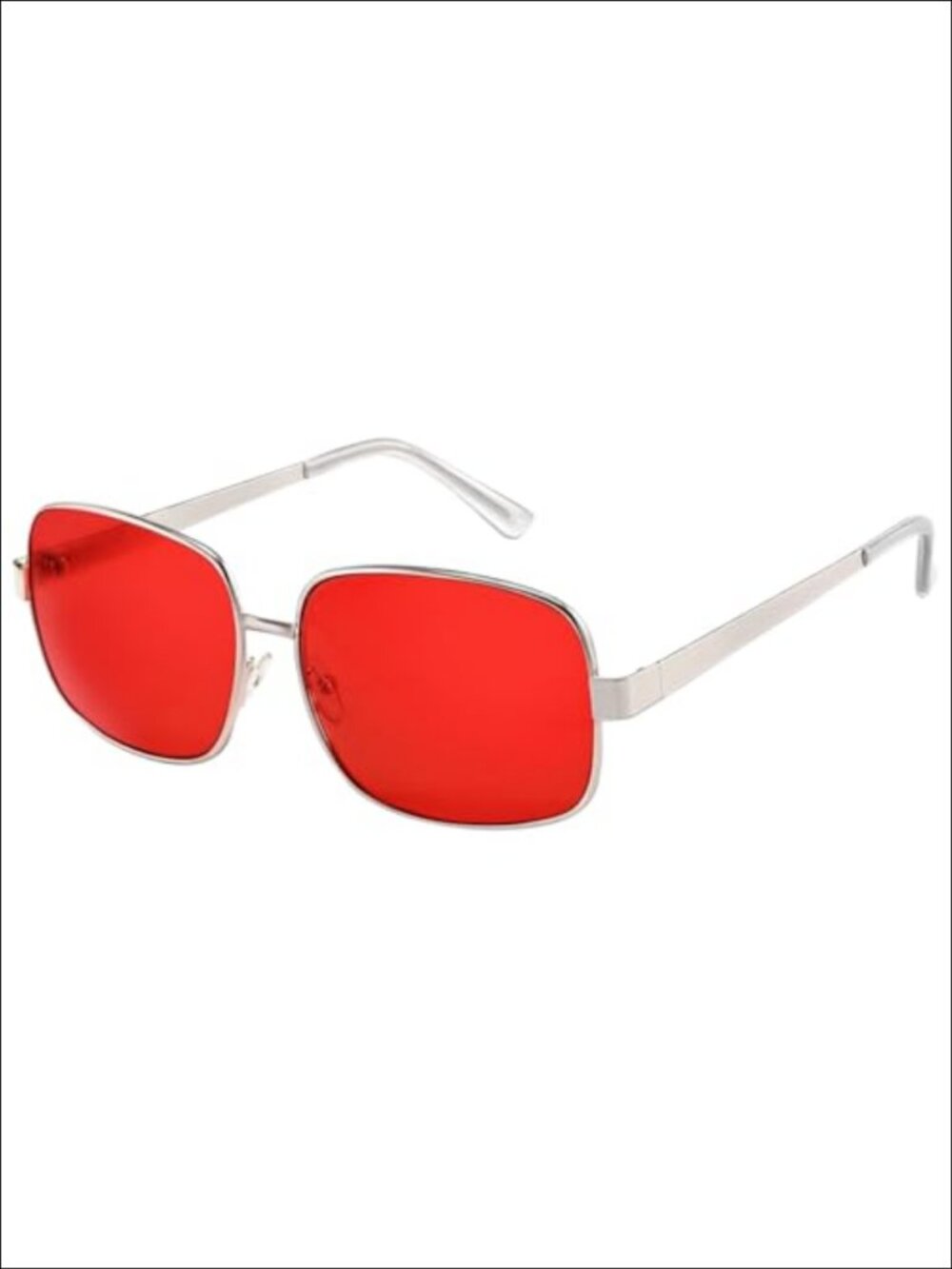 Aviator Sunglasses Metal Resin Lens Cosplay Costume Party Eyewear